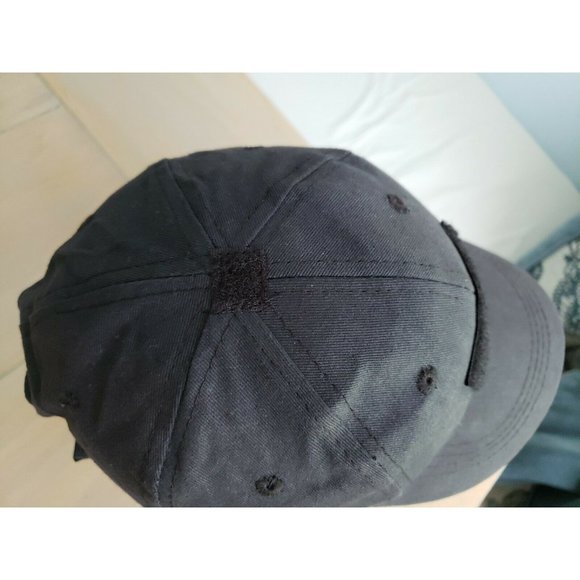 Point Blank Removable Patch Hat American Flag Black Strapback - Picture 8 of 12